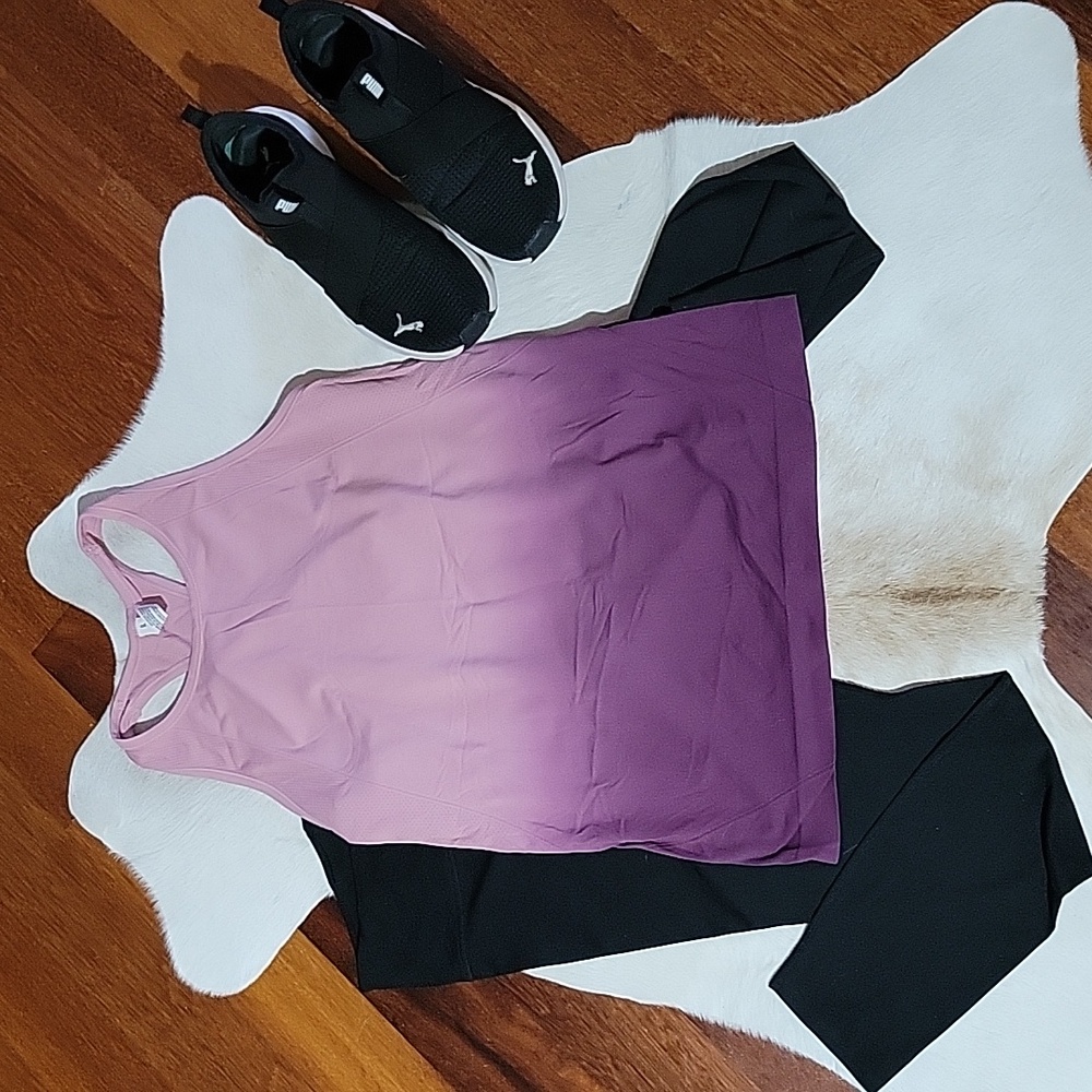 Soft Hombre Pink High Neck Tank M